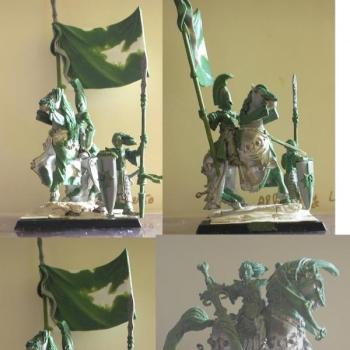 Yelmos plateados/ Silver helms WIP by juza