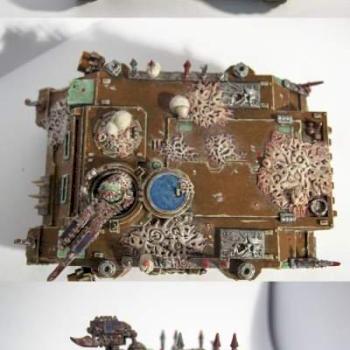 Death Guard Rhinos by Matyilinko