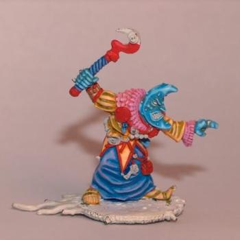 W.I.P. Chaos Sorcerer on Disk of Tzeentch by paydmydues