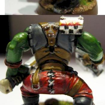 Ork slugga boy 1 by Doc Grotsnic
