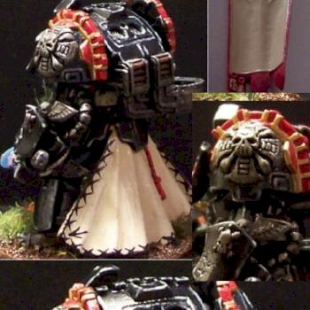 Painted Converted Huge Terminator Captain by nezumineko