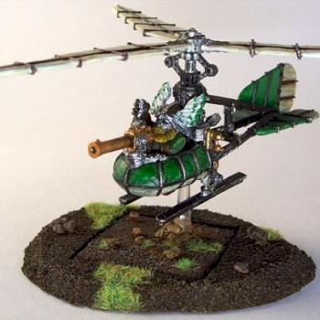 Dwarf Gyrocopter by Cylindric