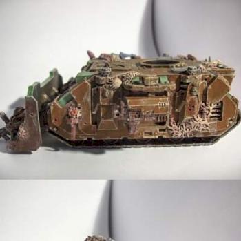 Death Guard Predator Tank by Matyilinko