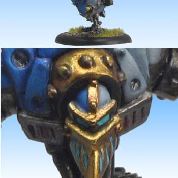 Warmachine Cygnar Lancer by illuminatijack