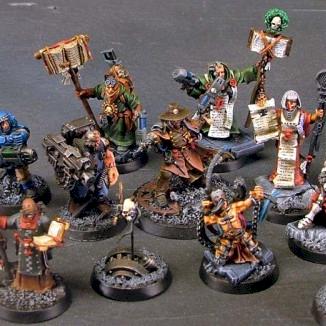 Inquisitor and Retinue by toyogre