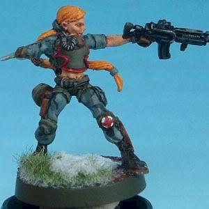Ariadna Female Paratrooper by johnnyhawkwind