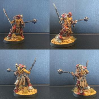 Khorne Slaughterpriest by Hsojrue