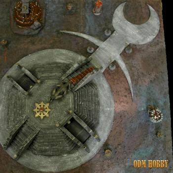 Slaanesh temple-odm hobby-wargame table by odmhobby