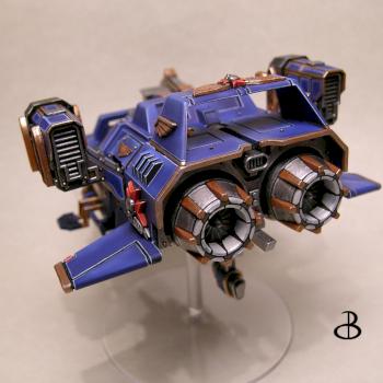 Landspeeder Space Marine by bonecamp1779