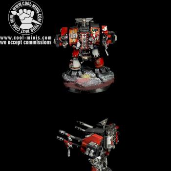Warhammer 40K Grey Knights Dreadnought by cool-minis.com