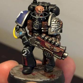 Deathwatch Shotgun Veteran by Vertoxis