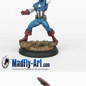 Captain America by MadFlyArtStudio