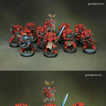 Blood Angels Tactical Squad by Game of Travel
