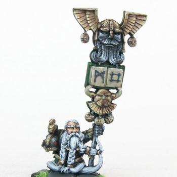 Dwarf Army Standard Bearer by MadFlyArtStudio