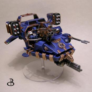 Landspeeder Space Marine by bonecamp1779