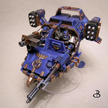 Landspeeder Space Marine by bonecamp1779