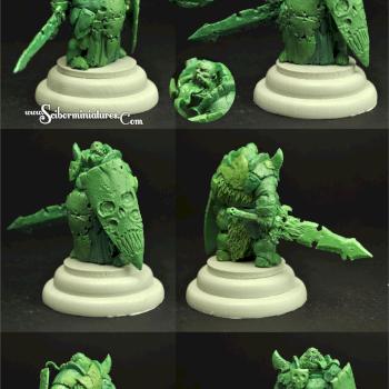 Rotten Lord - greenstuff sculpture by Scibor