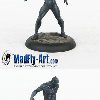 Black Panther by MadFlyArtStudio