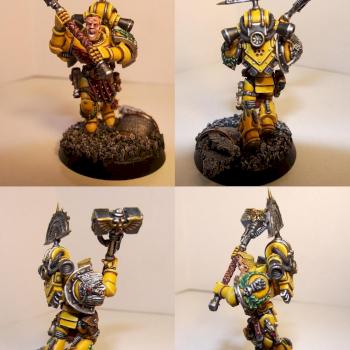 imperial fists space marine captain gamesday 2008 by kompoot