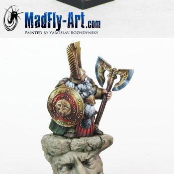 Dwarf Lord Gundrik by MadFlyArtStudio