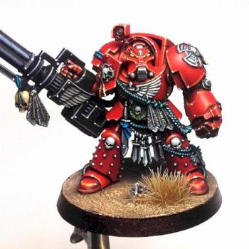 Blood Angel Autocannon Terminator by Czuprynsky
