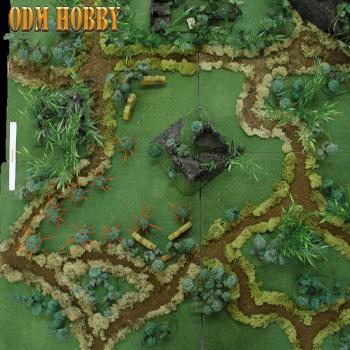 catachan jungle-1st version-odmhobby-wargame table by odmhobby
