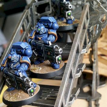 Space Marine Ultramarine Devastator by Ultra2016