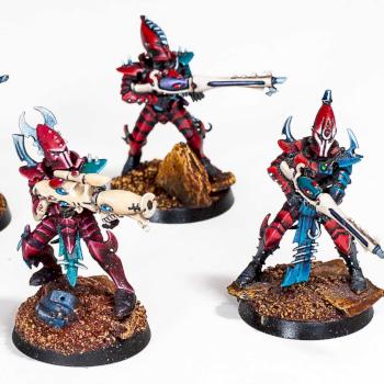 dark eldar warriors 1 by Papasmerf