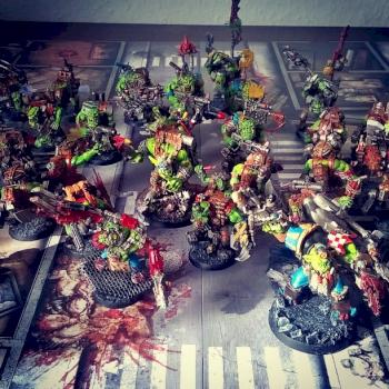 Ork army by dogparry
