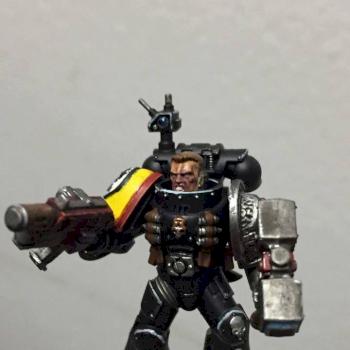 Deathwatch Vet - Combi-Melta T.Hammer by Vertoxis