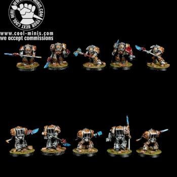 Warhammer 40K Grey Knight Terminators by cool-minis.com