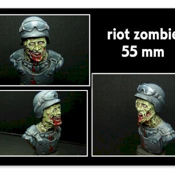 zombie bust by S4M