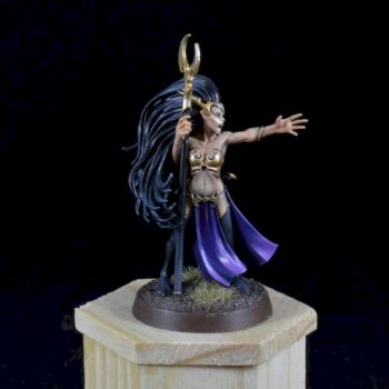 Dark Elf Sorceress by Grey Seer