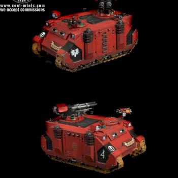 Warhammer 40k Space Marine Razorback by cool-minis.com