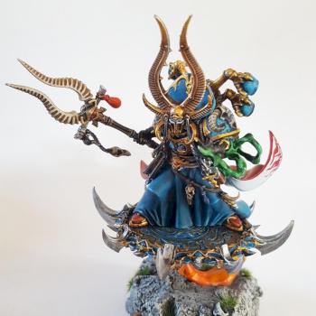 Ahriman Arch Sorcerer of Tzeentch by artificer.mechanicum