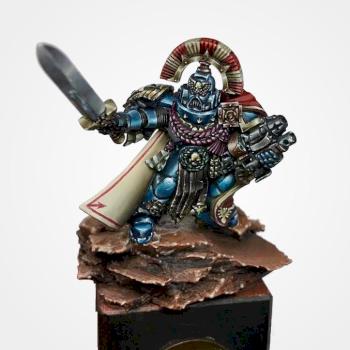 Ultramarines Space Marine Captain Cpt. by bindaro