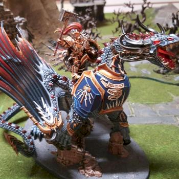 Lord Celestant on Stardrake by crystaleptic