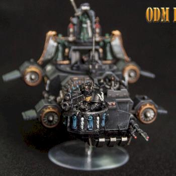 w40k-odmhobby-land speeder-vengeance-ravenwing-dark angels by odmhobby