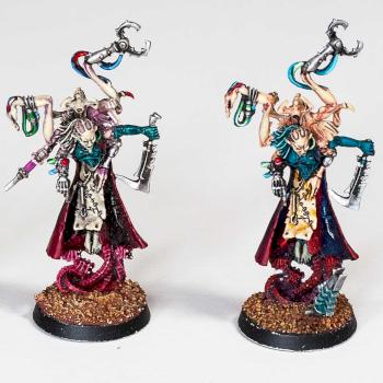dark eldar haemonculi by Papasmerf