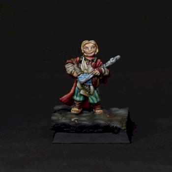 Lem, Iconic Halfling Bard by stalkerminsky