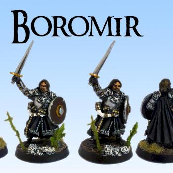Armoured Boromir on foot by Dwarg Ironfoot