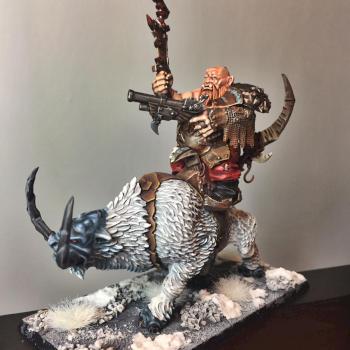 Ogre Mournfang Cavalry by Rusty Nidhogg