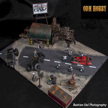 Generation war 2184-odm hobby-official game diorama by odmhobby