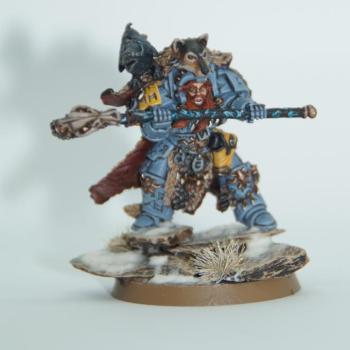 Space Wolves Njal Stormcaller by N-Dee