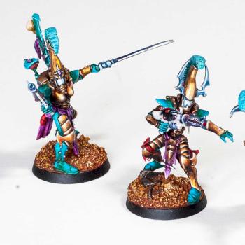 dark eldar kabalite trueborn by Papasmerf