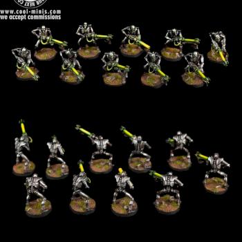 Warhammer 40K Necron Warriors by cool-minis.com