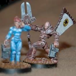 VASA Void Knights with 2 militia by sweetlemort