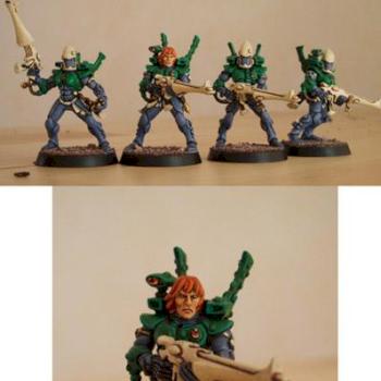 Gardiens Défenseurs eldars by dju