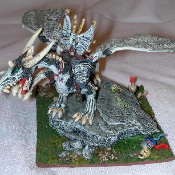 Blood Dragon Vampire on Zombie Dragon by kholt