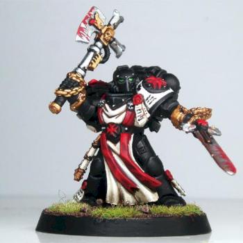 Black Templars Champion by Robb.P